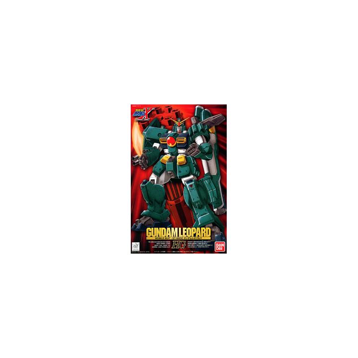 BANDAI 1/100 AFTER WAR GUNDAM X - GUNDAM LEOPARD Model Kit Figure(Gunpla)