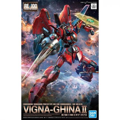 BANDAI RE/100 1/100 MOBILE SUIT GUNDAM F91 - VIGNA GHINA II Model Kit Figur(Gunpla)