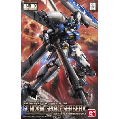 BANDAI RE/100 1/100 MOBILE SUIT GUNDAM 0083 STARDUST MEMORY - GUNDAM GP04G (GERBERA) Model Kit Figure(Gunpla)