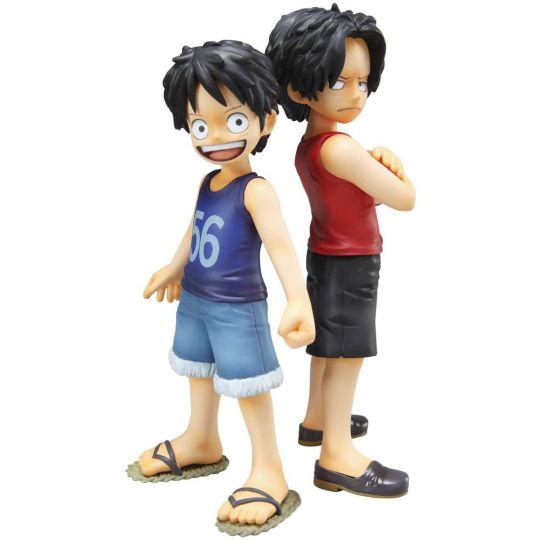 MEGAHOUSE - P.O.P Portrait of Pirates One Piece - CB-EX - Luffy & Ace Figure