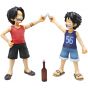 MEGAHOUSE - P.O.P Portrait of Pirates One Piece - CB-EX - Luffy & Ace Figure