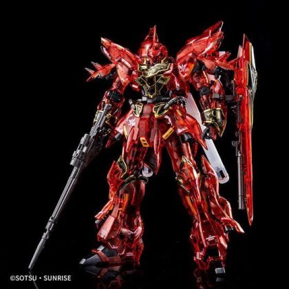 BANDAI MOBILE SUIT GUNDAM UC - Real Grade RG SINANJU (CLEAR COLOR) Model Kit Figur (Gunpla)