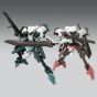 BANDAI Mobile Suit Gundam Iron-Blooded Orphans - Alta qualità HUGO TWIN SET Model Kit Figura (Gunpla)