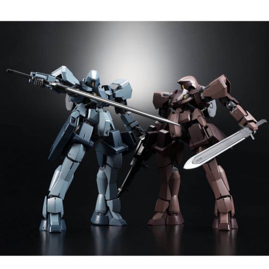 BANDAI Mobile Suit Gundam Iron-Blooded Orphans - Alto grado GRAZE (GROUND TYPE) TWIN SET Model Kit Figura (Gunpla)