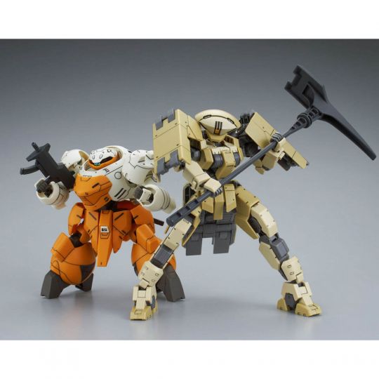 BANDAI Mobile Suit Gundam Iron-Blooded Orphans - High Grade GEIRAIL SCHARFRICHTER＆LANDMAN RODI Model Kit Figur (Gunpla)