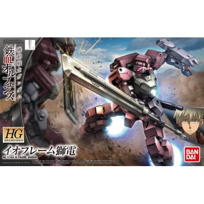 BANDAI Mobile Suit Gundam Iron-Blooded Orphans - High Grade IO FRAME SHIDEN Model Kit Figur (Gunpla)