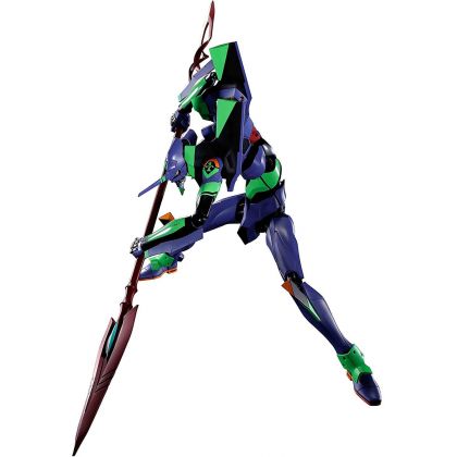 BANDAI - DYNACTION Rebuild of Evangelion - Evangelion EVA-01 + Cassius Spear (Renewal Color Edition)