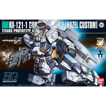 BANDAI HG AVANCE DE Ζ LA BANDERA DE TITANES - Alto Grado HAZEL CUSTOM Modelo Kit Figura(Gunpla)