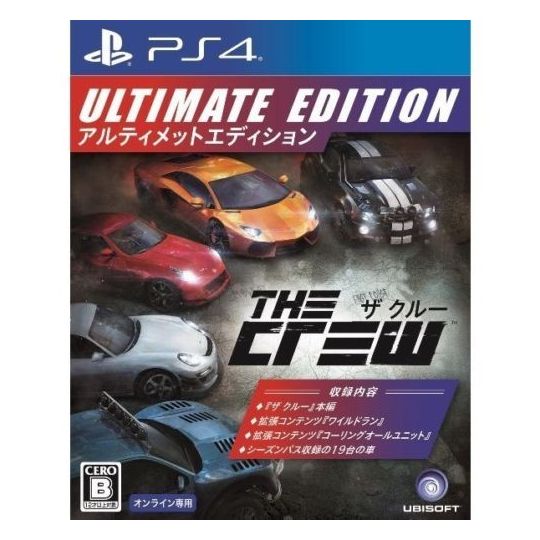 UBISOFT The Crew Ultimate Edition SONY PS4 PLAYSTATION 4