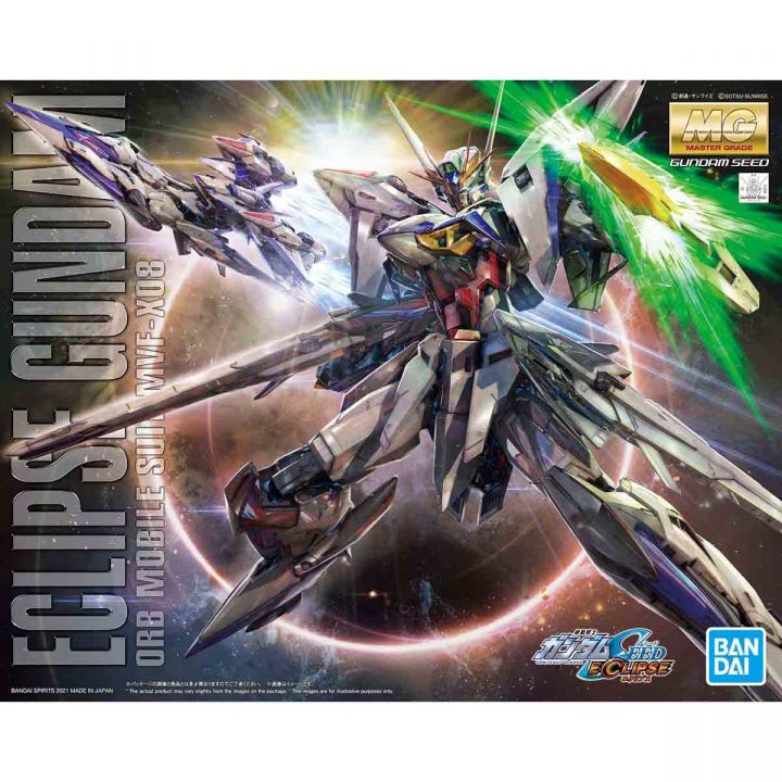 BANDAI MG Mobile Suit Gundam SEED ECLIPSE - Master Grade ECLIPSE GUNDAM Mode Model Kit Figure (Gunpla)