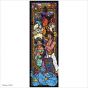 TENYO - DISNEY Aladdin - 456 Piece Stained Glass Jigsaw Puzzle DSG-456-737