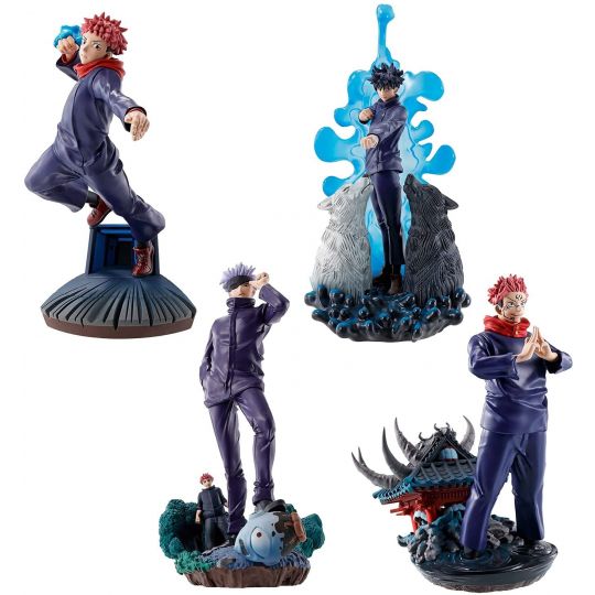 MEGAHOUSE Jujutsu Kaisen - Puchirama Series 4 Figures BOX