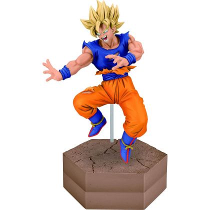 BANDAI Banpresto - Dragon Ball Kai DXF Fighting Combination vol.6 - Super Saiyan Son Goku Figure