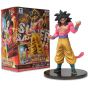 BANDAI Banpresto - Dragon Ball Heroes DXF Volume 3 with Card - Super Saiyan 4 Son Goku Figure