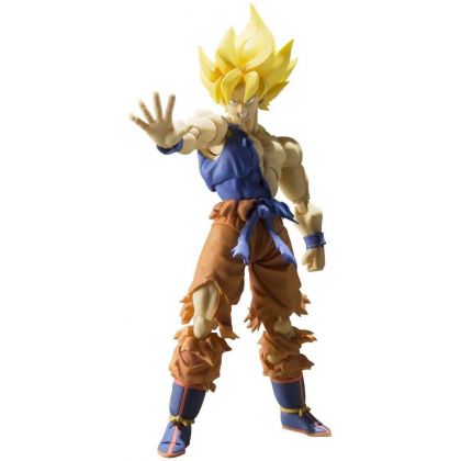 BANDAI S.H.Figuarts Dragon Ball - Super Saiyan Goku (Super Warrior Awakening ver.) Figure