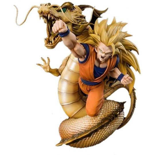 BANDAI Dragon Ball Figuarts Zero Extra Battle- Super Saiyan 3 Son Goku 'Wrath of the Dragon' Figure