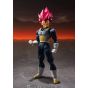 BANDAI S.H.Figuarts Dragon Ball - Super Saiyan God Super Saiyan Vegeta Figure