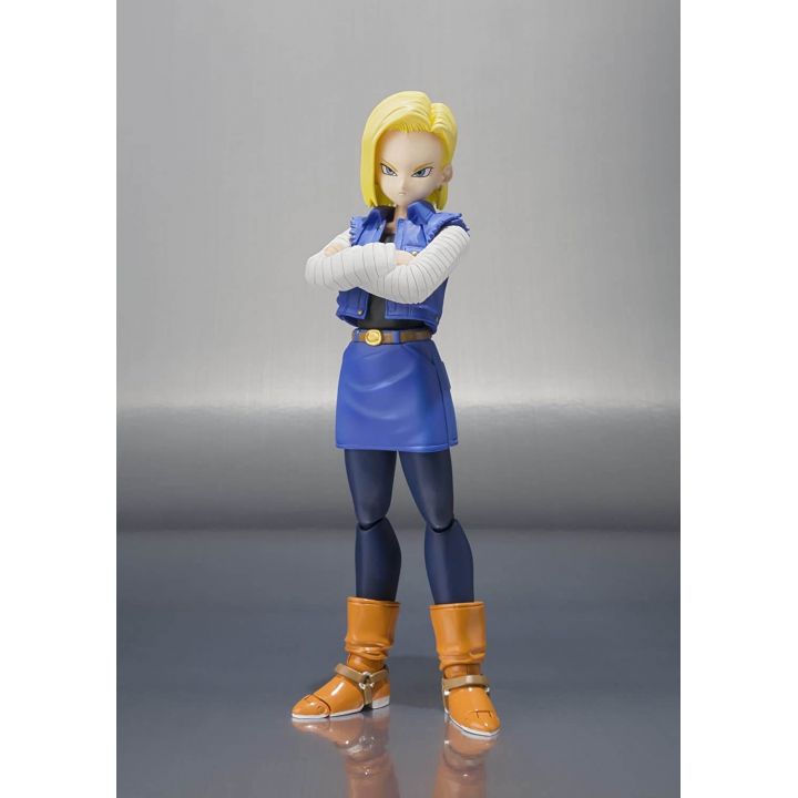 BANDAI S.H.Figuarts Dragon Ball - Android 18 Figure