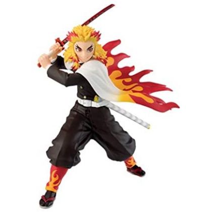 BANDAI Banpresto - Demon Slayer (Kimetsu no Yaiba) VIBRATION STARS Kyōjurō Rengoku Figure