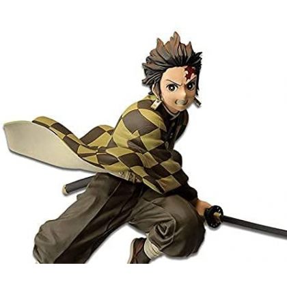 BANDAI Banpresto - Demon Slayer (Kimetsu no Yaiba) VIBRATION STARS Tanjiro Kamado (Sepia Color) Figure