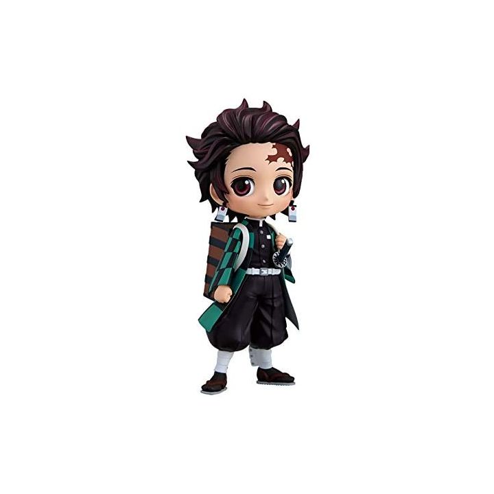 BANDAI Banpresto - Demon Slayer (Kimetsu no Yaiba) Q posket Tanjiro Kamado Ⅱ (Normal Color)Figure