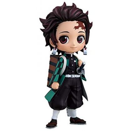 BANDAI Banpresto - Demon Slayer (Kimetsu no Yaiba) Q posket Tanjiro Kamado Ⅱ (Normal Color)Figure