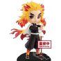 BANDAI Banpresto - Demon Slayer (Kimetsu no Yaiba) Q posket Kyōjurō Rengoku (Normal Color)Figure