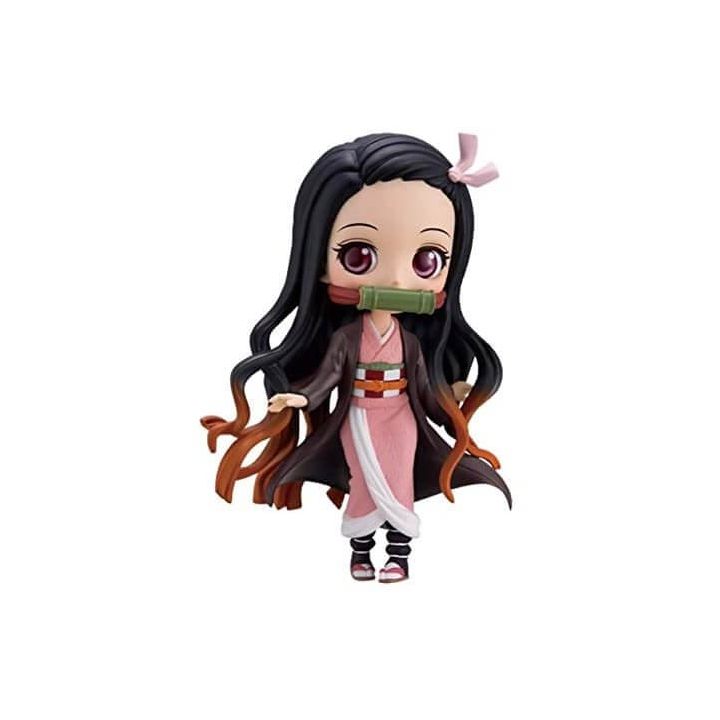 BANDAI Banpresto - Demon Slayer (Kimetsu no Yaiba) Q posket Nezuko Kamado (Normal Color)Figure