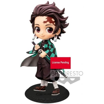 BANDAI Banpresto - Demon Slayer (Kimetsu no Yaiba) Q posket Tanjiro Kamado (Normal Color)Figure