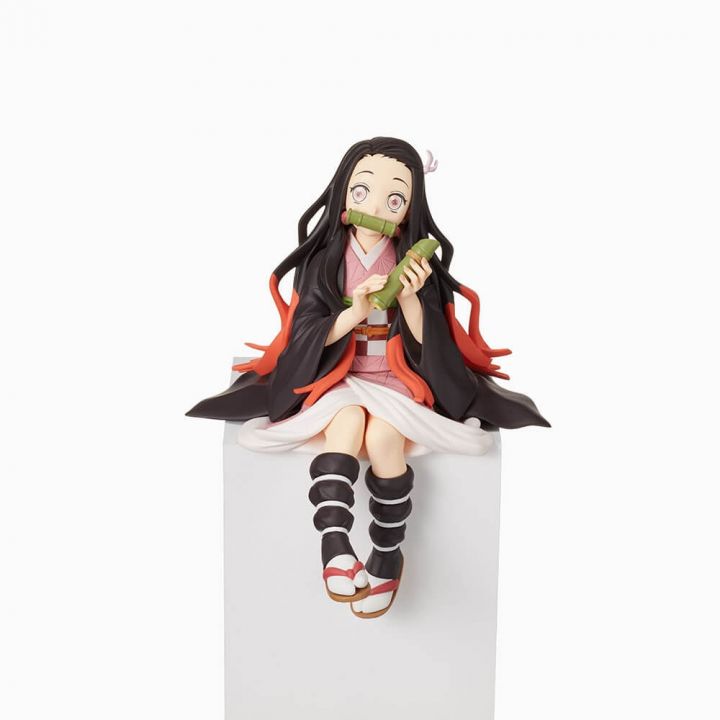 SEGA - Demon Slayer (Kimetsu no Yaiba) Premium Choko-nose Figure Nezuko Kamado Figure