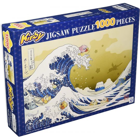 ENSKY - KIRBY: The Great Wave off Kanagawa - 1000 Piece Jigsaw Puzzle 1000T-156