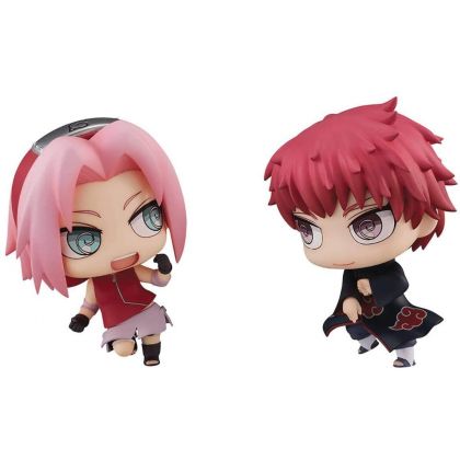 MegaHouse -NARUTO Shippuden- Chimimega Buddy Series Haruno Sakura & Sasori Figure