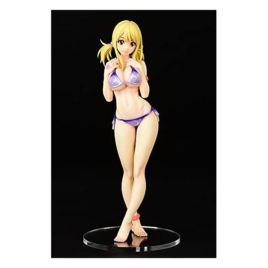 ORCA TOYS - Fairy Tail - Lucy Heartfilia Costume da bagno Pure in Heart Ver. Figura Twin Tail