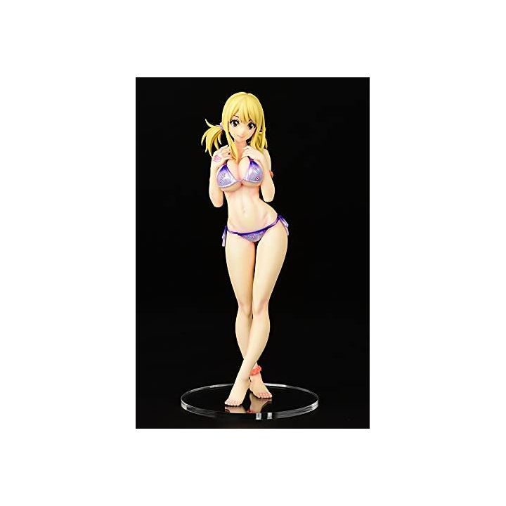 ORCA TOYS - Fairy Tail - Lucy Heartfilia Costume da bagno Pure in Heart Ver. Figura Twin Tail