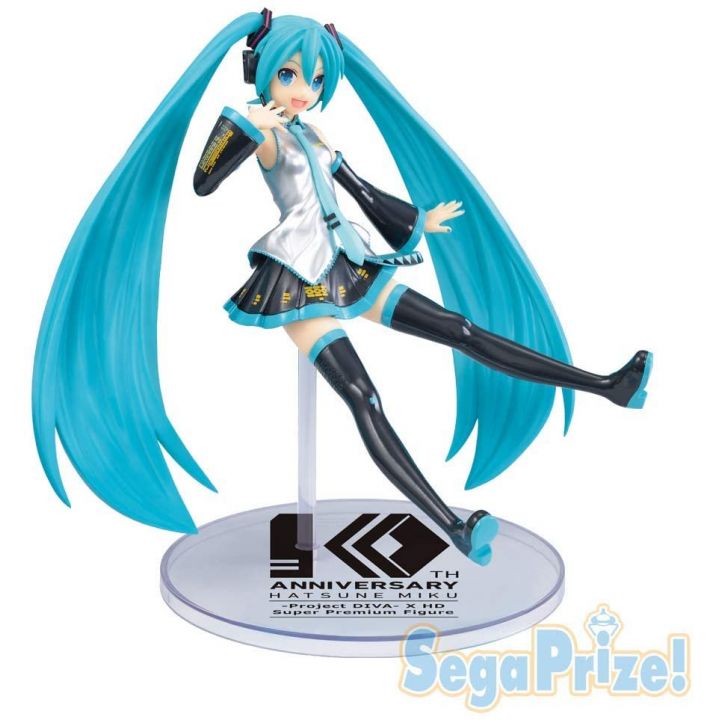 SEGA - Hatsune Miku Project DIVA X HD Super Premium Figure "Hatsune Miku - 10th Anniversary" figure