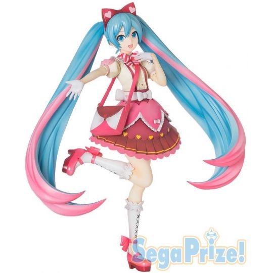 SEGA - Hatsune Miku Series Super Premium Figure "Hatsune Miku Ribbon Heart" figure