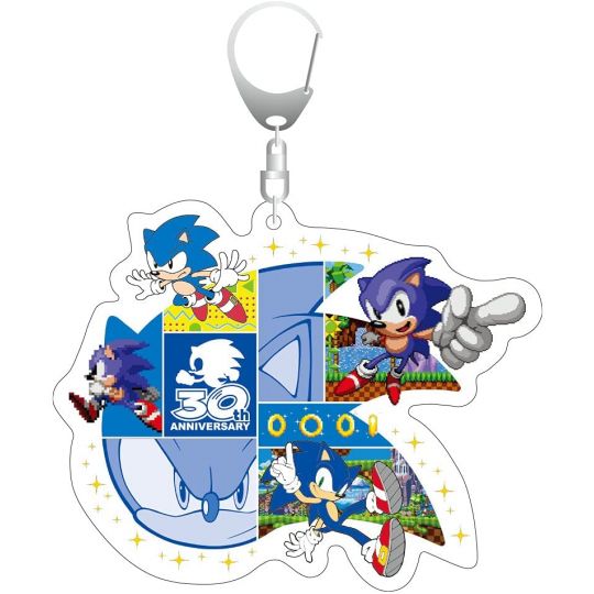 Sonic the Hedgehog - 30th Anniversary Acryl Key Holder