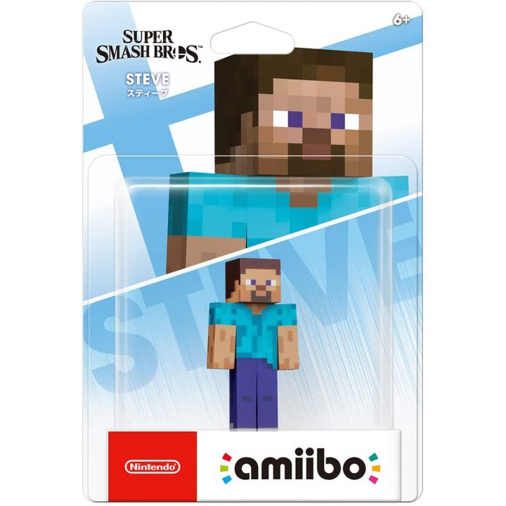 Amiibo NINTENDO - Steve (Super Smash Bros.)