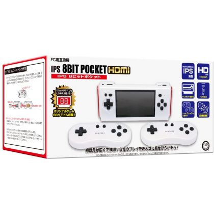 COLUMBUS CIRCLE - CC-I8BPH-WT IPS 8Bit Pocket HDMI para juegos Fc Famicom