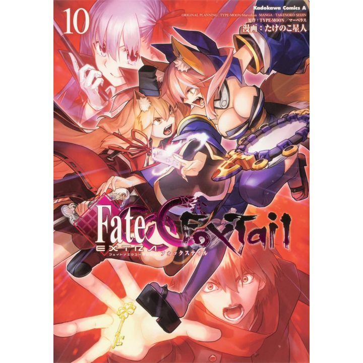 Fate Extra Ccc Fox Tail Vol 10 Kadokawa Comics Ace Japanese Version