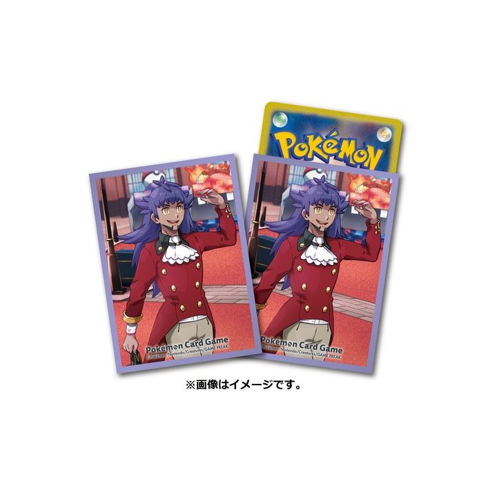 Pokémon Center Original - Card Game Deck Shield - Leon (Dande)