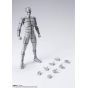 BANDAI SPIRITS - S.H.Figuarts Body-kun - Wire Frame (Gray Color Ver.) Figure