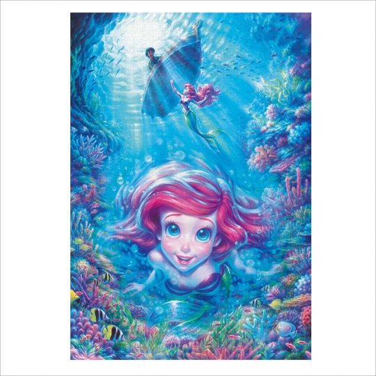 TENYO - DISNEY The Little Mermaid - 1000 Piece Jigsaw Puzzle D1000-082