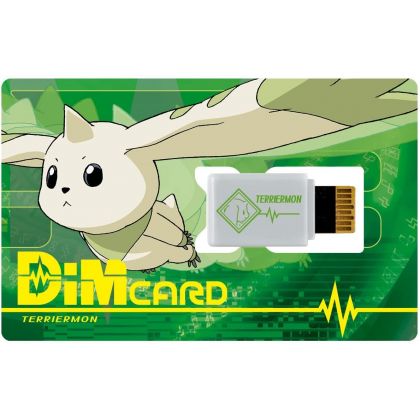 BANDAI Digimon Tamers - Scheda Dim EX2 Terriermon