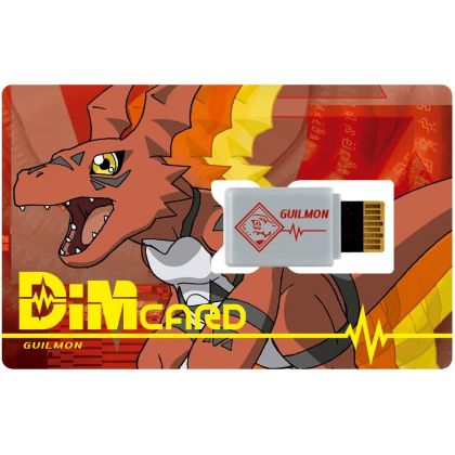 BANDAI Digimon Tamers - Scheda Dim EX2 Guilmon