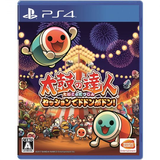 Bandai Namco Spiele Taiko no Tatsujin Session de Dodon ga Don ! SONY PS4 PLAYSTATION 4