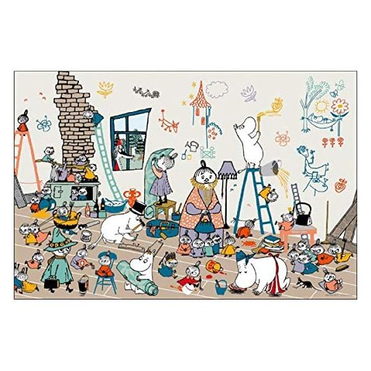 YANOMAN - MOOMIN 1000 Piece Jigsaw Puzzle 10-1379