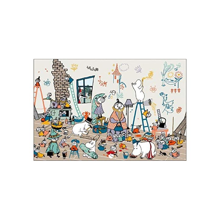 YANOMAN - MOOMIN 1000 Piece Jigsaw Puzzle 10-1379