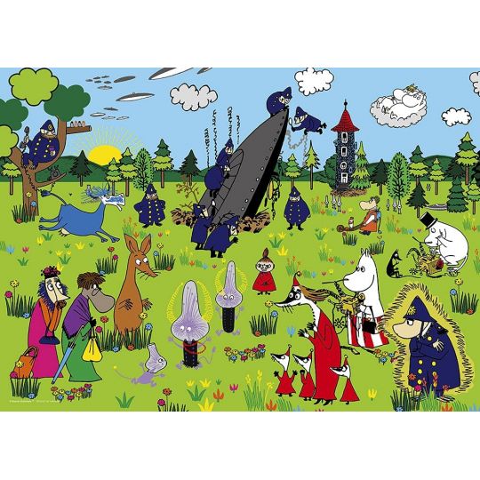 YANOMAN - MOOMIN 500 Piece Jigsaw Puzzle 05-1050