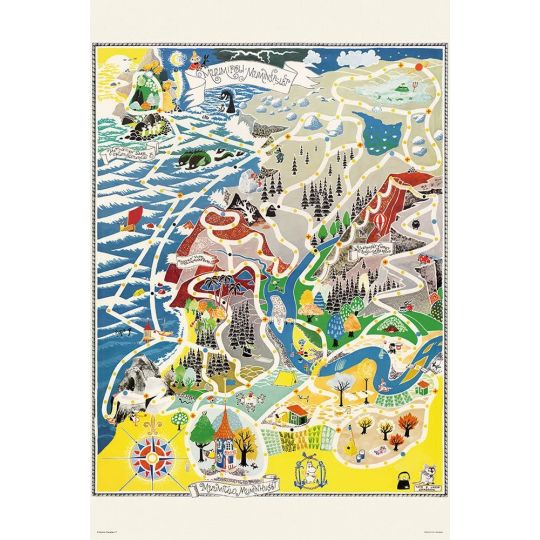 YANOMAN - MOOMIN 1000 Piece Jigsaw Puzzle 10-1291